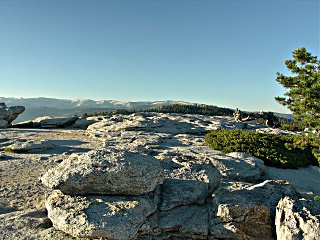 The top of Sentinel Dome