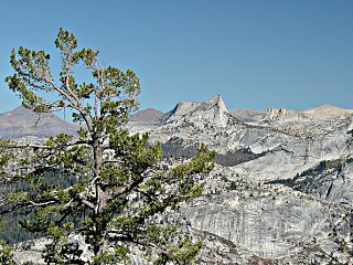 Cathedral Peak from Mt. Hoffman trail