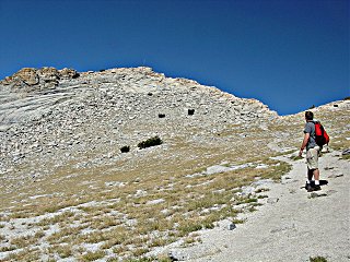 Nearing the top of Mt. Hoffman